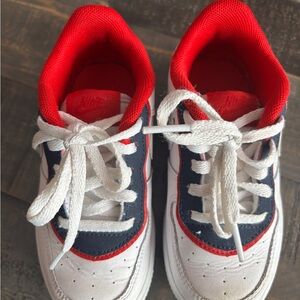 Kids' Nike Red and White Sneakers